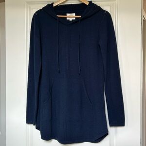 Pomegranate Brand wool cashmere hoodie sweater size S